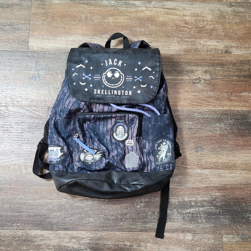 The Nightmare Before Christmas Sweet Scary Glow-In-The-Dark Slouch Backpack